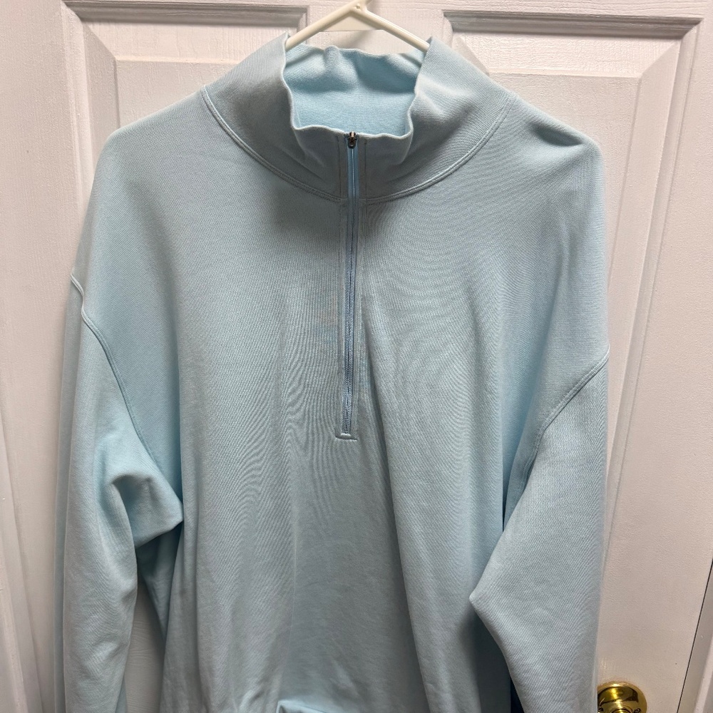 NWT Men's Lululemon French Terry Oversized Half Zip – XXL